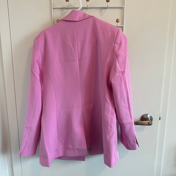 ASOS Pink Oversized Blazer US 6 - Picture 2 of 4